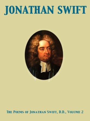 cover image of Poems of Jonathan Swift, D.D., Volume 2